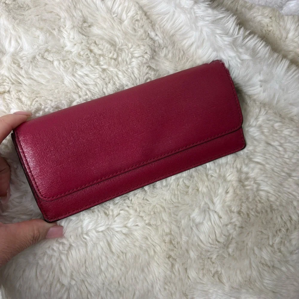 Coach Red Women's Wallet bifold card wallet